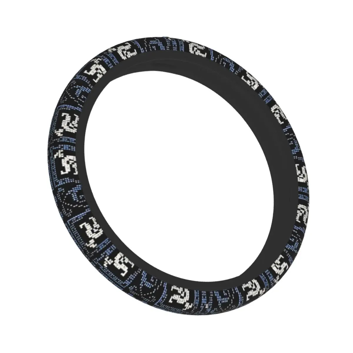 Palestine Arabic Calligraphy Car Steering Wheel Cover 38cm Anti-slip Auto Steering Wheel Protector Car-styling Car Accessories
