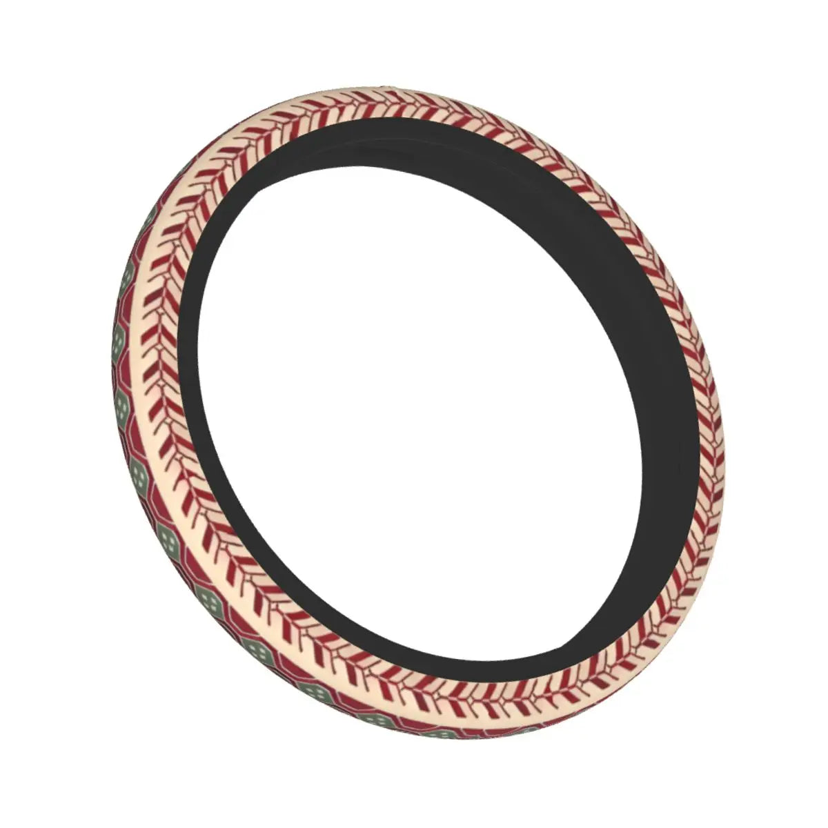 Palestine Arabic Calligraphy Car Steering Wheel Cover 38cm Anti-slip Auto Steering Wheel Protector Car-styling Car Accessories