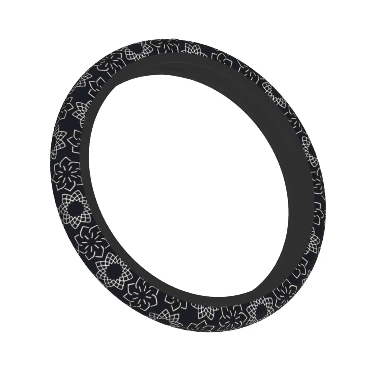 Palestine Arabic Calligraphy Car Steering Wheel Cover 38cm Anti-slip Auto Steering Wheel Protector Car-styling Car Accessories