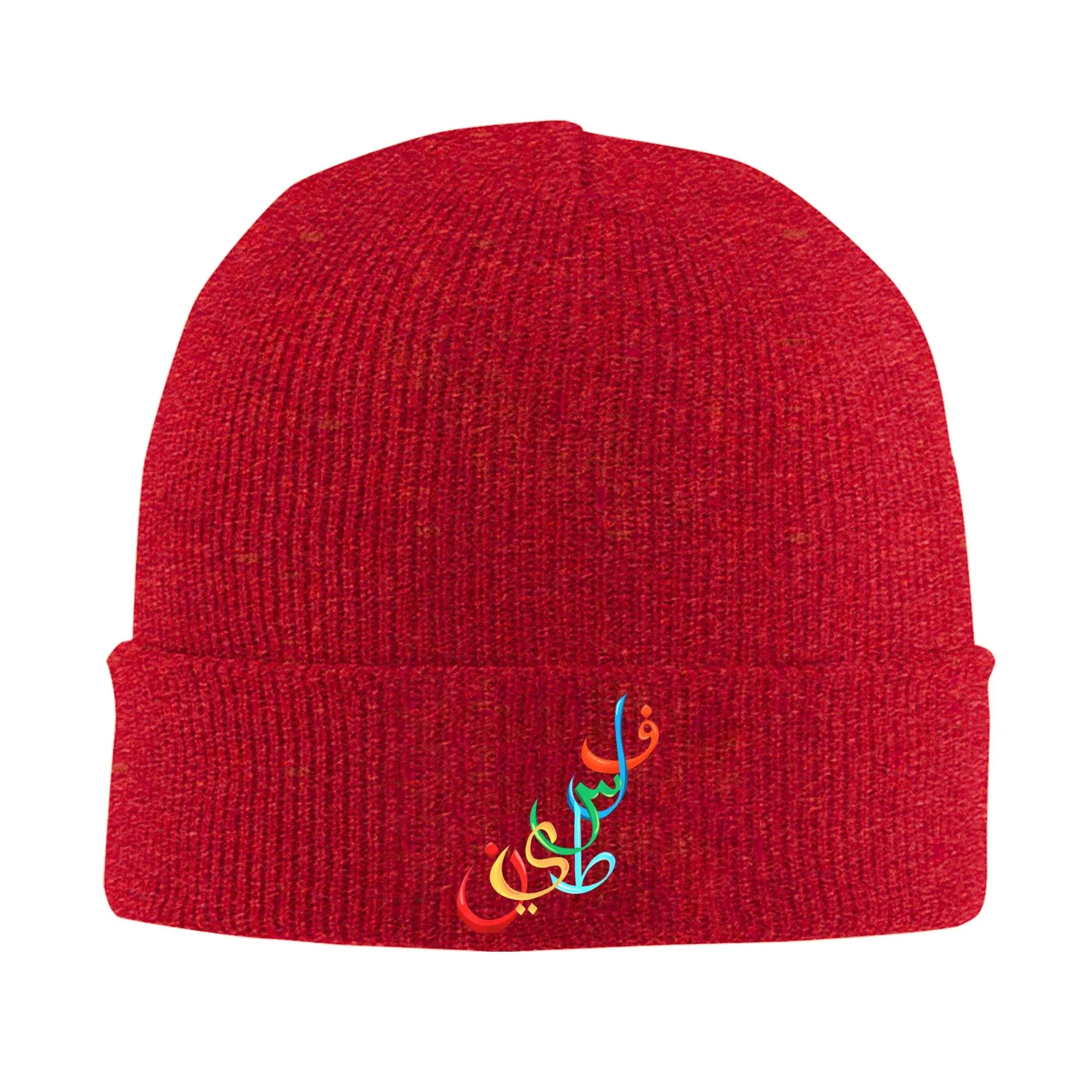 Palestinian Palestine Knitted Hat Women's Men's Beanie Winter Hat Acrylic  Casual Caps